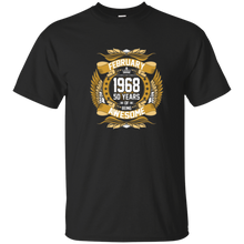 February 1968 50th Birthday 50 Years Old Gift T-Shirt