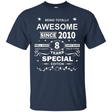 Awesome Since 2010 Special Edition 8th Birthday T-Shirt