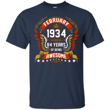 February 1934 84th Birthday 84 Years Old Gift T-Shirt