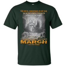 The Devil - born in March - the storm - T-shirt month gif
