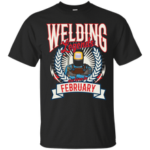 Welding Legends Are Born In February Welding Birthday TShirt