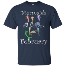 Mermaids Are Born In February Funny T Shirt