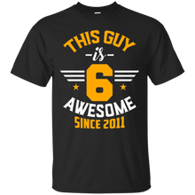 Vintage Born in 2011 6th Birthday Gifts 6 This Guy Awesome