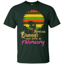 African Queens Are Born In February Birthday T-Shirt Women