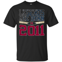 Vintage Awesome Legends Born In 2011 Aged 6 Years Old 6th