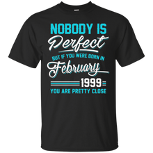 Nobody Is Perfect February 1999 T-shirt 19th Birthday