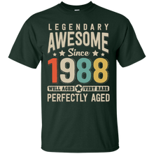 Awesome since 1988 30th Birthday T Shirt 30 Years Old