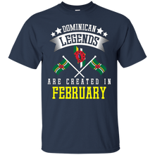 Funny Dominican Legends Are Created In February T-shirt