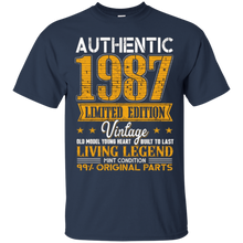 Legends Vintage Made In 1987 30th Birthday Gift 30 years old